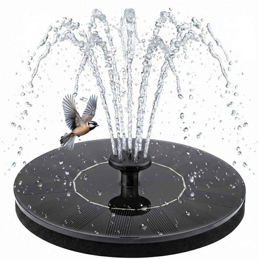 Yeomi Solar Fountain, Floating Solar Water Pump for Bird Bath, Outdoor Water Fountain No Battery or Electricity Needed, Easy to Use for Garden, Pond, Patio 🍁 All In One Marketplace Canada