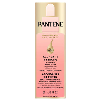 Pantene Abundant & Strong Daily Scalp Serum, Strengthens Scalp’s Hold on Roots, 60 ml 🍁 All In One Marketplace Canada
