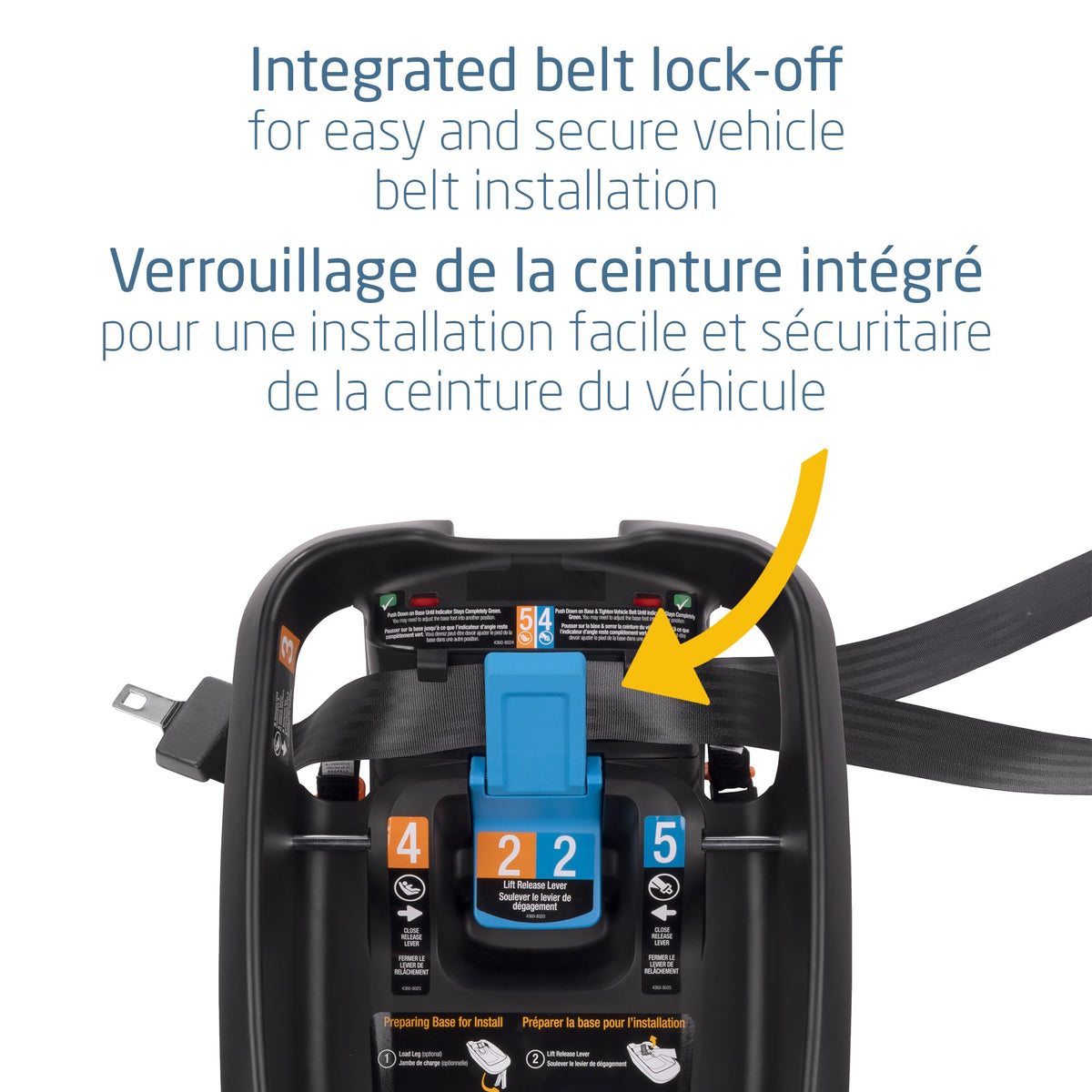 Maxi Cosi Mico Infant Car Seat Base - Compatible with All Mico Infant Car Seats, Adjustable, Anti-Rotation Stability Leg, Integrated Belt Lockoff, Self-Retracting One-Click UAS System, Black 🍁 All In One Marketplace Canada