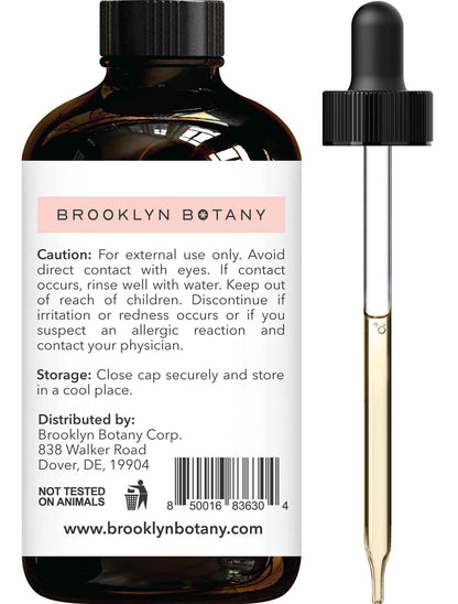 Brooklyn Botany Lavender Essential Oil - Huge 118 ml - with Glass Dropper - for Aromatherapy and Diffuser 🍁 All In One Marketplace Canada