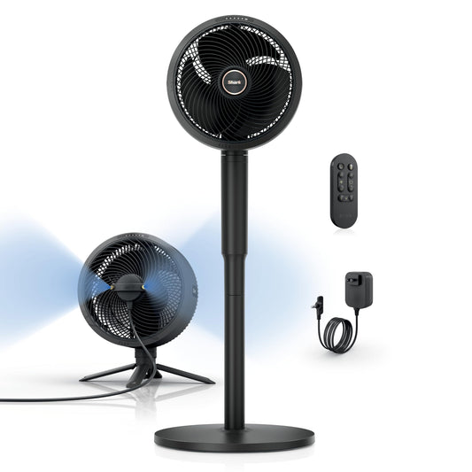 Shark FlexBreeze Outdoor & Indoor Fan with InstaCool Misting attachment, Cordless & Corded, from pedestal to tabletop. Portable, 24-hour runtime, quiet, powerful, 70ft Range, FA222C (Canadian Version) 🍁 All In One Marketplace Canada