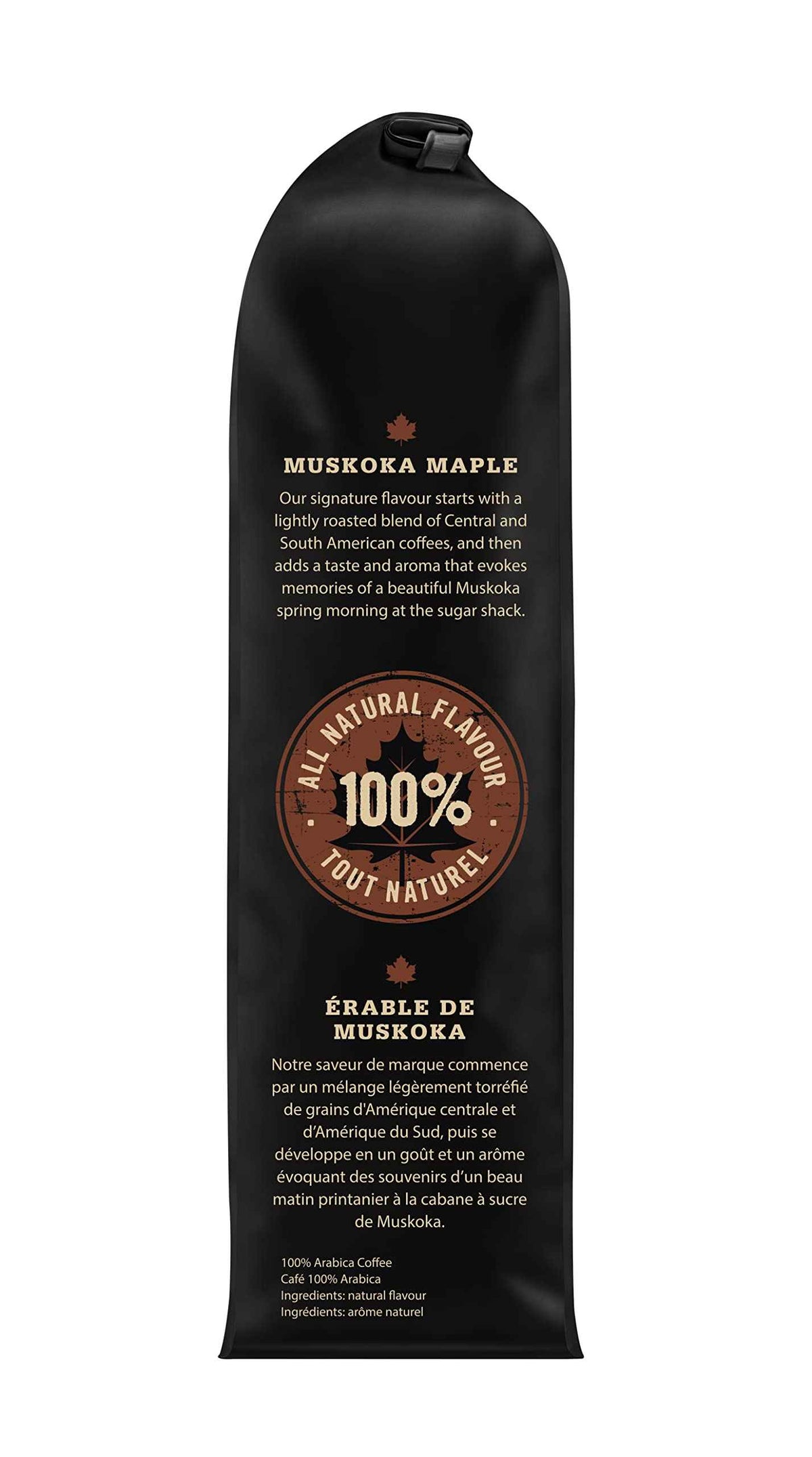 Muskoka Roastery Coffee, Muskoka Maple, Whole Bean Coffee, 454g 🍁 All In One Marketplace Canada