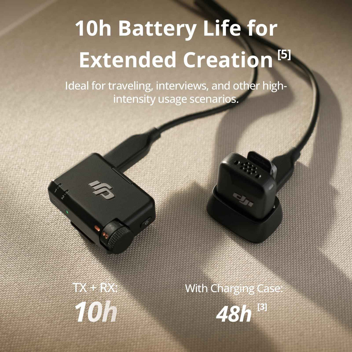 DJI Mic Mini (2 TX + 1 RX), Detail-Rich Audio, Wireless Lavalier Microphone for iPhone/Camera/Android, 2-Person Vlog, Team Production 🍁 All In One Marketplace Canada