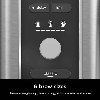 Ninja® Hot & Iced Coffee Maker with Rapid Cold Brew, Single Serve to 10-Cup Drip Brewer, Glass Carafe, No Pods Required, Classic/Rich/Over Ice Brew, Keep Warm & 24-Hour Delay Brew, CM360C 🍁 All In One Marketplace Canada