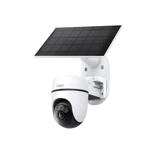 Tapo Solar-Powered Pan/Tilt Outdoor Security Camera Kit, Wireless, 2K 3MP, 360° AI Tracking, No Monthly Fee, Person Detection, Color Night Vision, SD/Cloud Storage 512GB, Works w/Alexa & Google Home 🍁 All In One Marketplace Canada