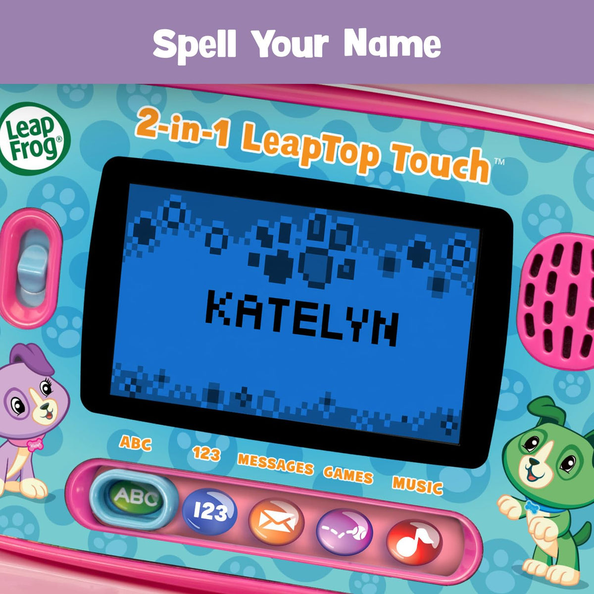 Leapfrog 2-in-1 LeapTop Touch Pink (English Version) 🍁 All In One Marketplace Canada