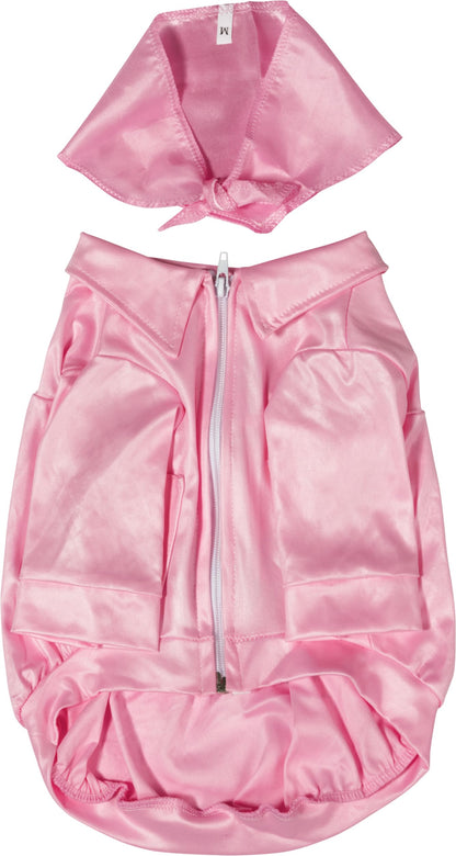 Rubies Grease 40th Anniversary Pet Pink Ladies Jacket for Themed Parties and Halloween, X-Small