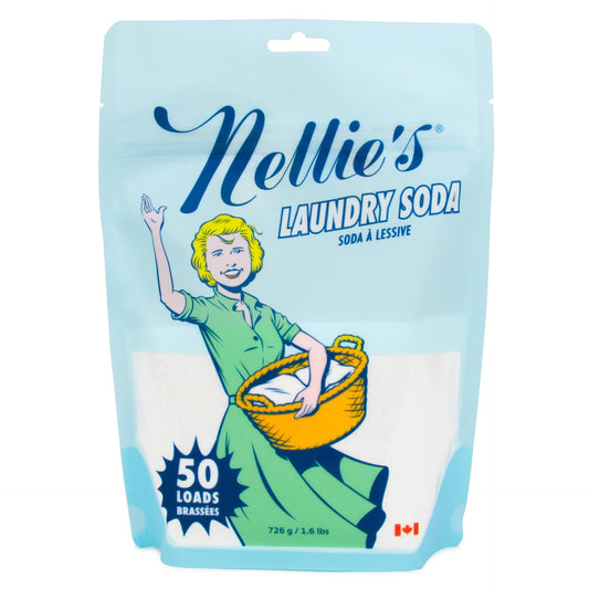 Nellie's Laundry Soda | Fragrance-Free Powder Laundry Detergent | 50 Loads 🍁 All In One Marketplace Canada