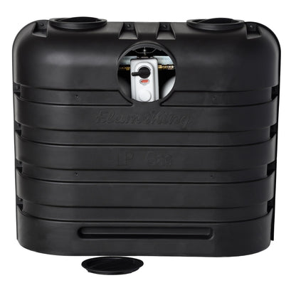 Flame King Dual 30LB LP Propane Tank Light Plastic Heavy Duty Cover for RV, Travel Trailer, Camper - Black 🍁 All In One Marketplace Canada