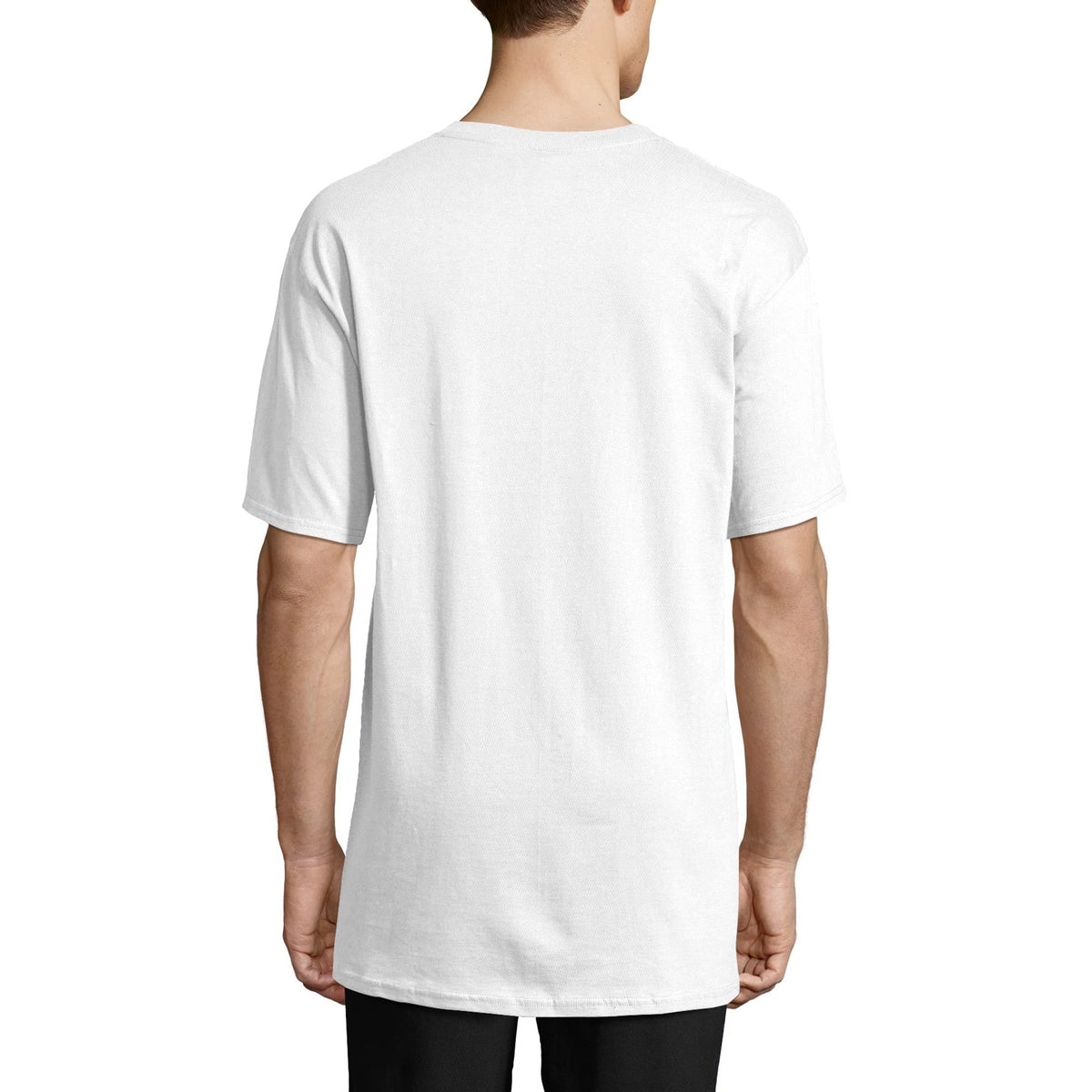 Hanes Size Men's Beefy Short Sleeve Tee Value Pack (2-Pack), White, X-Large/Tall 🍁 All In One Marketplace Canada