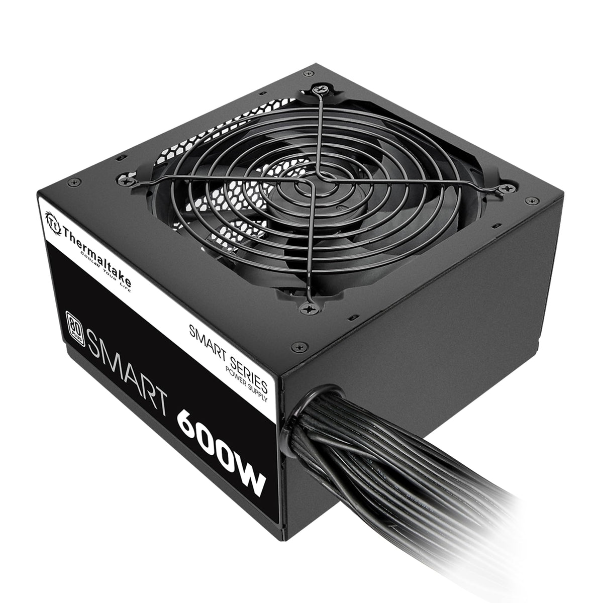 Thermaltake Smart 600W ATX 12V V2.3/EPS 12V 80 Plus Certified Active PFC Power Supply PS-SPD-0600NPCWUS-W 🍁 All In One Marketplace Canada