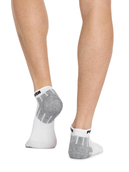 PUMA Men's 8 Pack Low Cut Socks, White/Black, 10-13 🍁 All In One Marketplace Canada
