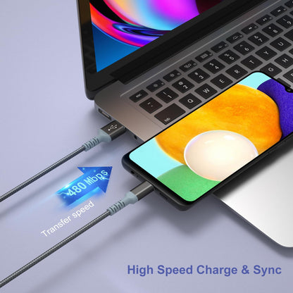Adaptive Fast Charger and USB-C Cable 10ft(3m), Excgood Type C Cable Fast Charging Compatible with Galaxy A16/A15/A13/A14/A03s, S25 Ultra/S24/S23/S22/S20/S8/9+/10e,Note, Android Phone (2Pack Black) 🍁 All In One Marketplace Canada
