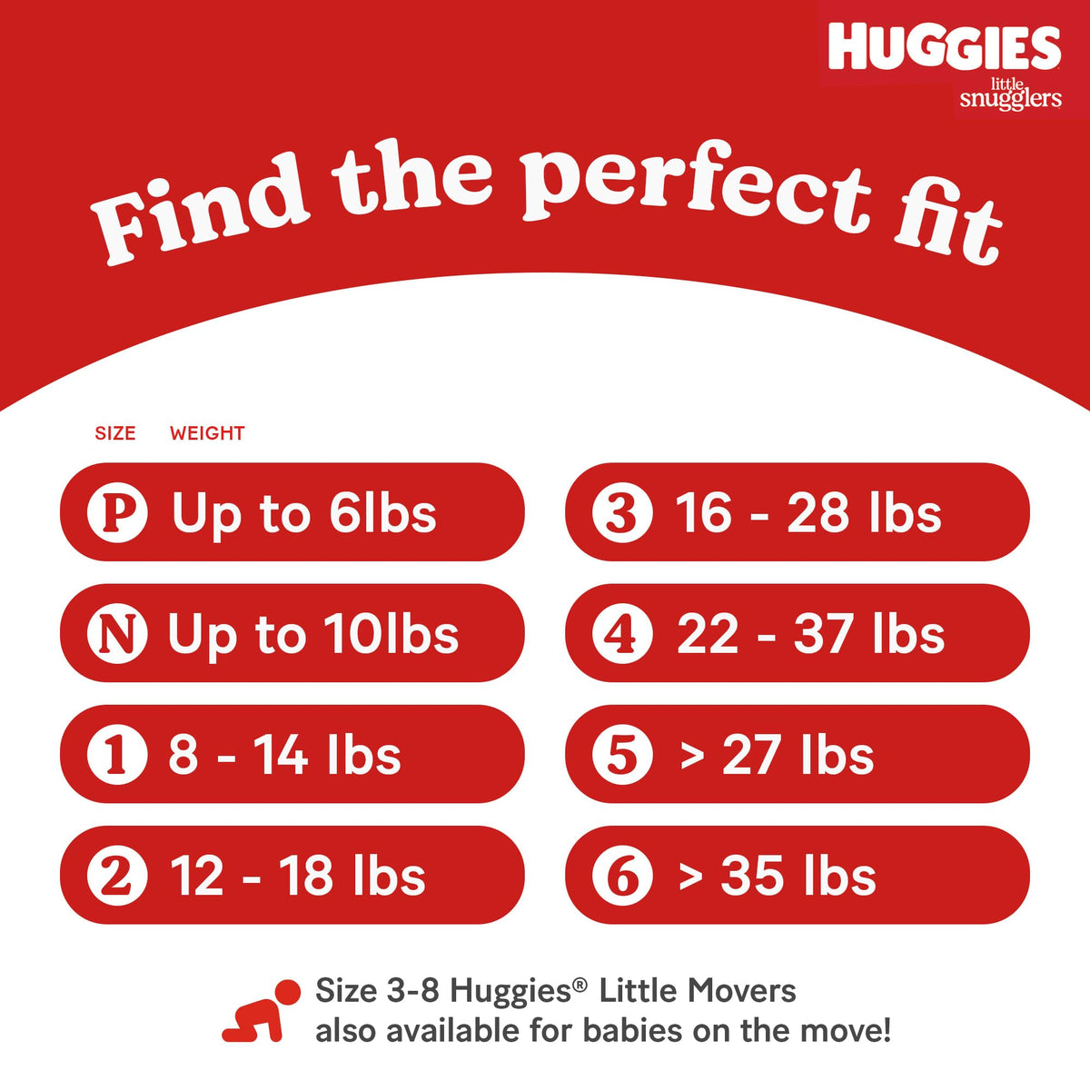 HUGGIES Little Snugglers Diapers, Size 3, 16-28 Lb, 136 Count 🍁 All In One Marketplace Canada