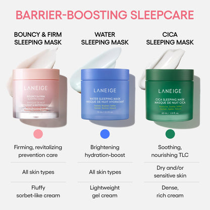 LANEIGE Bouncy and Firm Sleeping Mask: Revitalize, Smooth, Peony & Collagen Complex, Barrier-Boosting Hydration 🍁 All In One Marketplace Canada