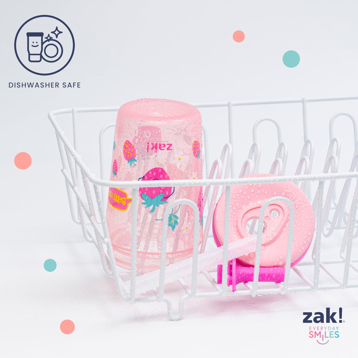 Zak Designs Underwater Kelso 15oz Leak-Proof Toddler Straw Cups, 2-Pack 🍁 All In One Marketplace Canada