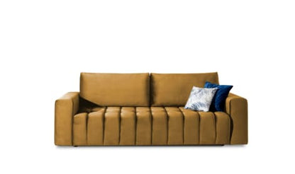 Lazaro Condo Style 3 Seater Storage Sleeper Sofa - Multiple Colors Available