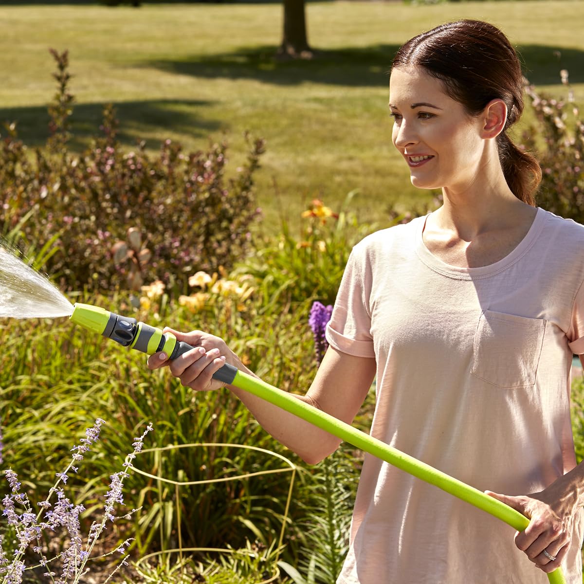 Flexzilla Garden Lead-In Hose, 5/8" X 10', Heavy Duty, Lightweight, Drinking Water Safe-HFZG510YW 🍁 All In One Marketplace Canada
