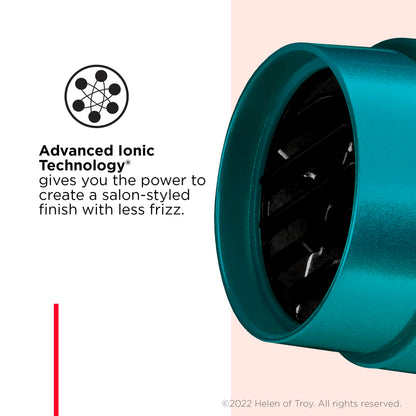Revlon RV544FBLF Advanced Ionic Technology™ Hair Dryer with Diffuser, Powerful, Hair Dryer with Concentrator, Quick Dry, Lightweight, 2 Heat/Speed Settings, Less Frizz, Shiny and Smooth Hair, Blue 🍁 All In One Marketplace Canada