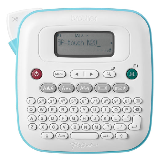 Brother P-Touch PT-N20 Personal Desktop Label Maker, Portable, Handheld and Prints, P-Touch Btag ~½” (12mm) Wide Color Personalized Label Tapes 🍁 All In One Marketplace Canada