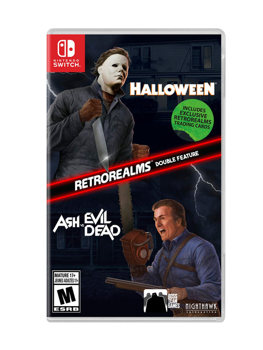 Halloween and Ash vs Evil Dead RetroRealms Double Feature - Nintendo Switch