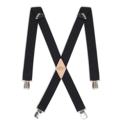 Dickies Men's 1-1/2 Solid Straight Clip Suspender, Black, One Size 🍁 All In One Marketplace Canada