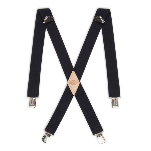 Dickies Men's 1-1/2 Solid Straight Clip Suspender, Black, One Size 🍁 All In One Marketplace Canada