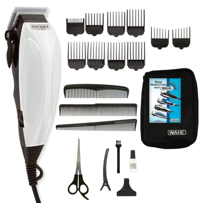 Wahl Canada Performer Haircutting Kit, Quality Economy Clipper Complete with Accessories, Powerful, Quiet Motor, Self-Sharpening Precision Ground Blades, Hair Clipper, At Home Haircutting Kit - Model 3160 🍁 All In One Marketplace Canada