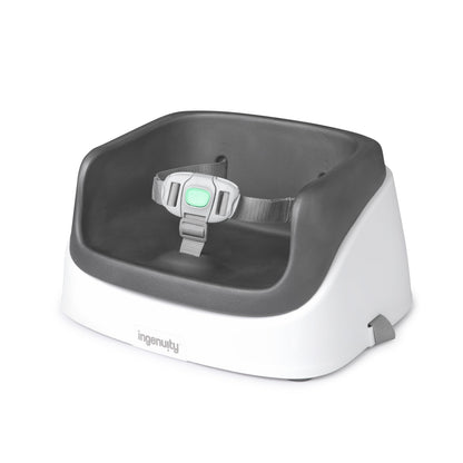Ingenuity SmartClean Toddler Booster Seat for Kitchen Chair – Lightweight for on-the-go, Easy-Clean, 3-Point Harness Strap – Booster Seat for Dining Table, Slate 🍁 All In One Marketplace Canada