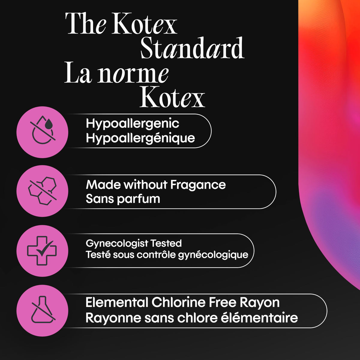 Kotex Overnight Maxi Pads with Wings, Extra Heavy Absorbency, 84 Count 🍁 All In One Marketplace Canada
