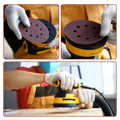 YNZDRWA 70 PCS 5 Inch Sanding Discs, 40 80 120 180 240 320 400 600 800 Grit Hook and Loop Sandpaper for Random Orbital Sander 🍁 All In One Marketplace Canada