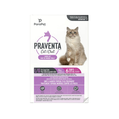 Parapet Praventa for Large Cats - 6 Tubes 🍁 All In One Marketplace Canada