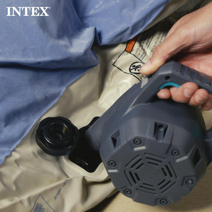 INTEX 66643E QuickFill 120 Volt AC Electric Pump: Inflates and Deflates Air Mattresses – Includes 3 Interrconnecting Nozzles – Easy Carry Handle – 1100 L/Min Air Flow – Indoor Use 🍁 All In One Marketplace Canada