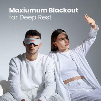 Manta Original Sleep Mask - Maximum Blackout Sleep Mask for Deep Sleep, Adjustable with Detachable Eye Cups, Zero Eye Pressure for Back & Belly Sleepers, Ideal for Travel, Shift Work & Daytime Sleep 🍁 All In One Marketplace Canada