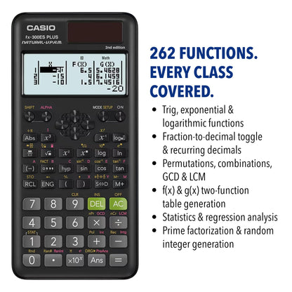 Casio FX-300ESPLUS2 with Authenticity verification (FX-300ESPLS2-S-CT) 🍁 All In One Marketplace Canada