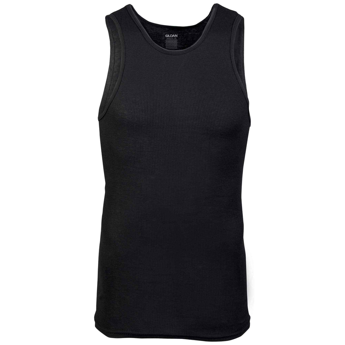Gildan Men's A-Shirts Tanks Multipack, Black (6 Pack), XX-Large 🍁 All In One Marketplace Canada