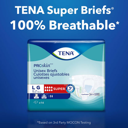 Tena Incontinence Briefs, Uni-Sex Fit, Super Absorbency, Xlarge 48 count 🍁 All In One Marketplace Canada