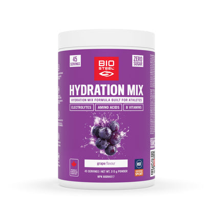 BioSteel Electrolyte Hydration Mix, Grape, 45 Servings 🍁 All In One Marketplace Canada