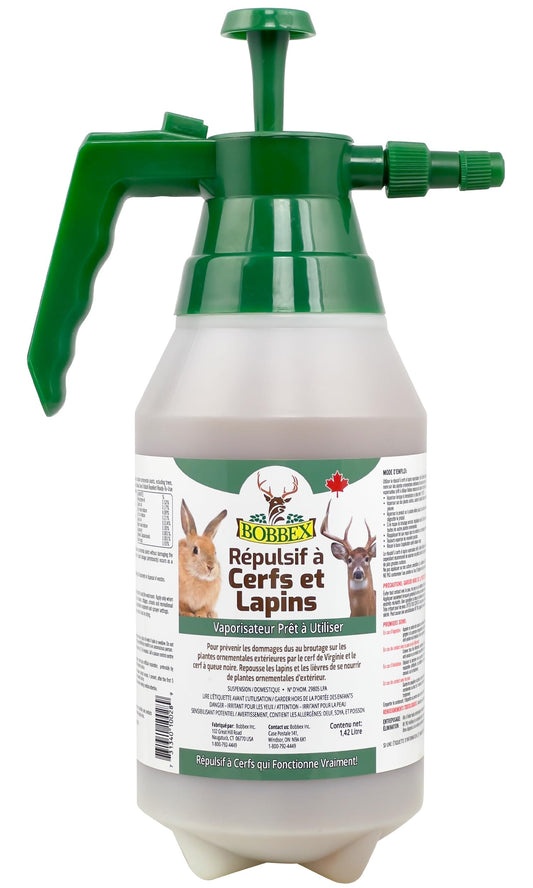 Bobbex Deer & Rabbit Repellent Ready to Use 1.42 Liter 🍁 All In One Marketplace Canada