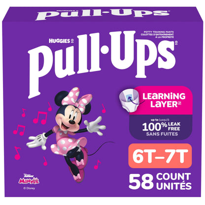 Pull-Ups Girls' Potty Training Pants, 6T-7T (55-75 lbs), 58 Count 🍁 All In One Marketplace Canada