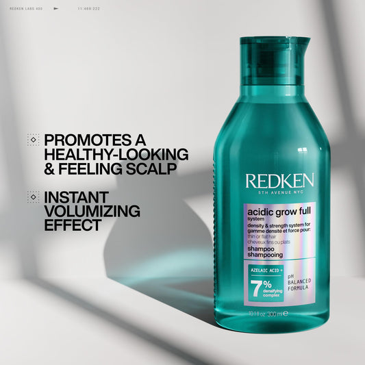 Redken Acidic Grow Full Densifying Shampoo, for Thinning Hair, With Azelaic Acid, Rebalances Scalp and Volumizes 🍁 All In One Marketplace Canada