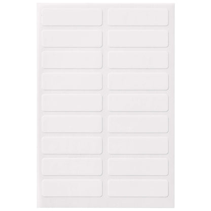 AVERY No Iron Clothing Labels, Washer & Dryer Safe, Writable Fabric Labels, 54 Labels, 1 Pack (40720), White, 1/2"x1-3/4" 🍁 All In One Marketplace Canada