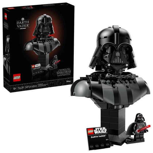 LEGO Star Wars Darth Vader Bust - Collectible Building Set for Adults, Ages 18+ - Star Wars Gift for Men & Women - with Darth Vader Minifigure - Bedroom or Shelf Decor - 75439 🍁 All In One Marketplace Canada