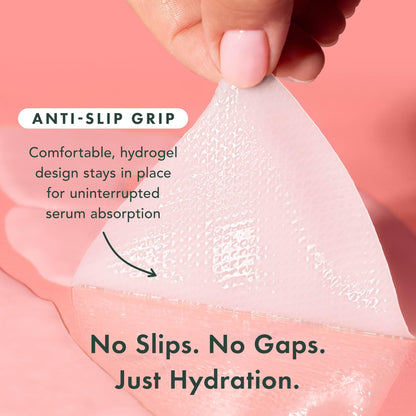 Rael Collagen PDRN Hydrogel Mask - Deep Hydration, Daily Face Masks for Face, Korean Skincare (4 Count) 🍁 All In One Marketplace Canada