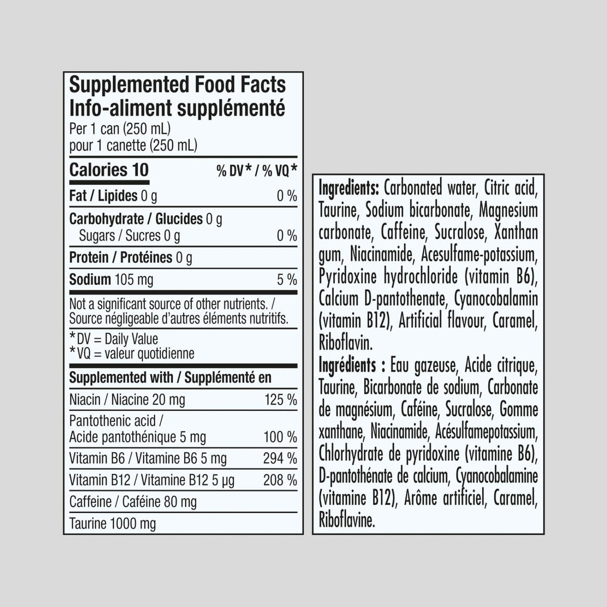 Red Bull Energy Drink, Sugar Free, 250 millilitre (Pack of 24) 🍁 All In One Marketplace Canada