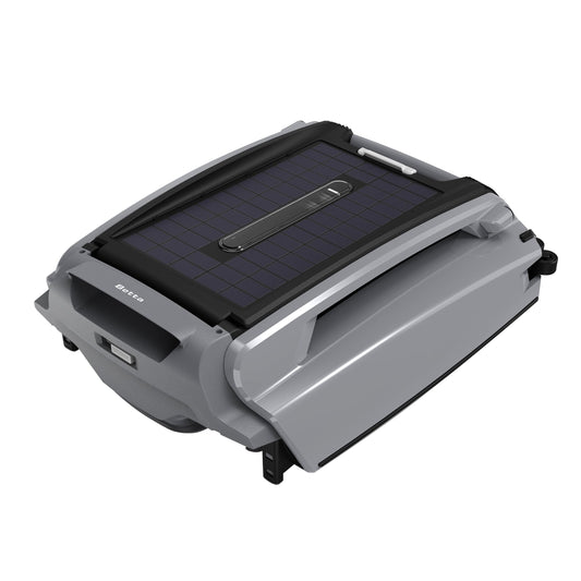 Betta SE Plus - Solar-Powered Robotic Pool Skimmer with 24/7 Continuous Cleaning Power, Dual Charging Options, Twin Salt Chlorine Tolerant Motors, and Shallow Water Safeguard 🍁 All In One Marketplace Canada
