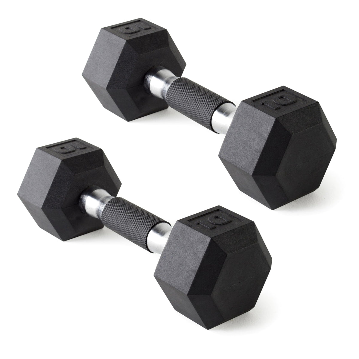 CAP Barbell 10 LB Coated Hex Dumbbell Weight Pair with Padded Grip 🍁 All In One Marketplace Canada