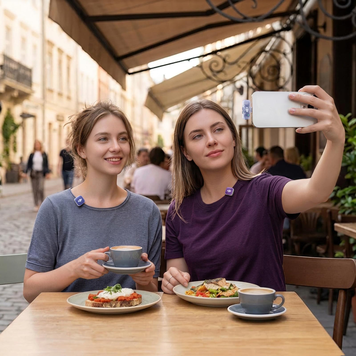 DJI Mic Mini 2 (2 TX + 1 Mobile RX + Charging Case), Lavalier Wireless Vlogging Mic for iPhone/Android/Camera, Bluetooth Microphone, Plug-and-Play, 90h Battery, Streaming, Noise Cancelling 🍁 All In One Marketplace Canada