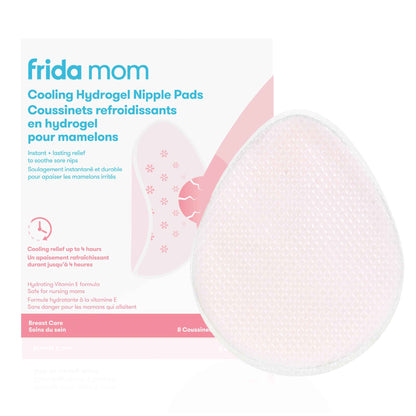 Frida Mom Cooling Hydrogel Nipple Pads, Nursing Pads for Hydration and Soothing Sore Nipples, Breastfeeding Essentials, 8ct 🍁 All In One Marketplace Canada