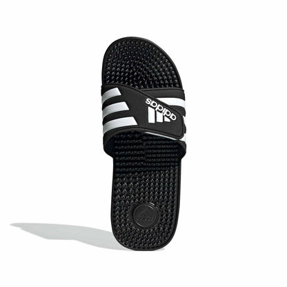 adidas Unisex-Adult Adissage, Black/White/Black, 8 🍁 All In One Marketplace Canada